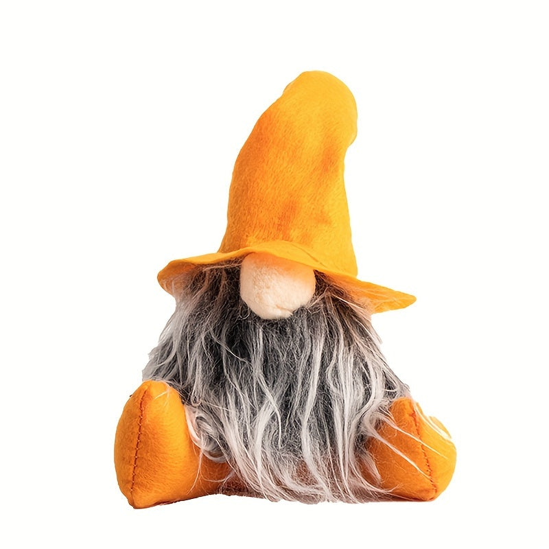 Mini Witch Dwarf Doll for Holiday Decoration Halloween Christmas