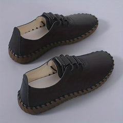 Soft Sole Lace Up Loafers Women's Casual Walking Shoes
