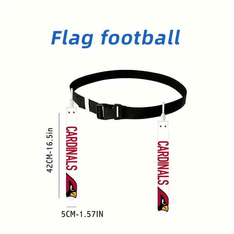 Red Bird Waist Flag Rugby Football Flag With Buckle
