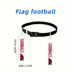 Red Bird Waist Flag Rugby Football Flag With Buckle