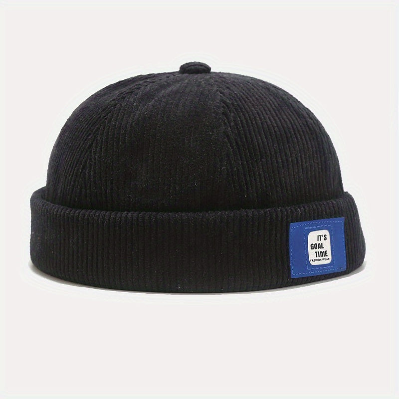 Cotton Brimless Docker Cap for Men