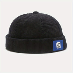 Cotton Brimless Docker Cap for Men