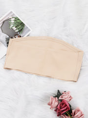 Soft Seamless Strapless Bandeau Bra for Women
