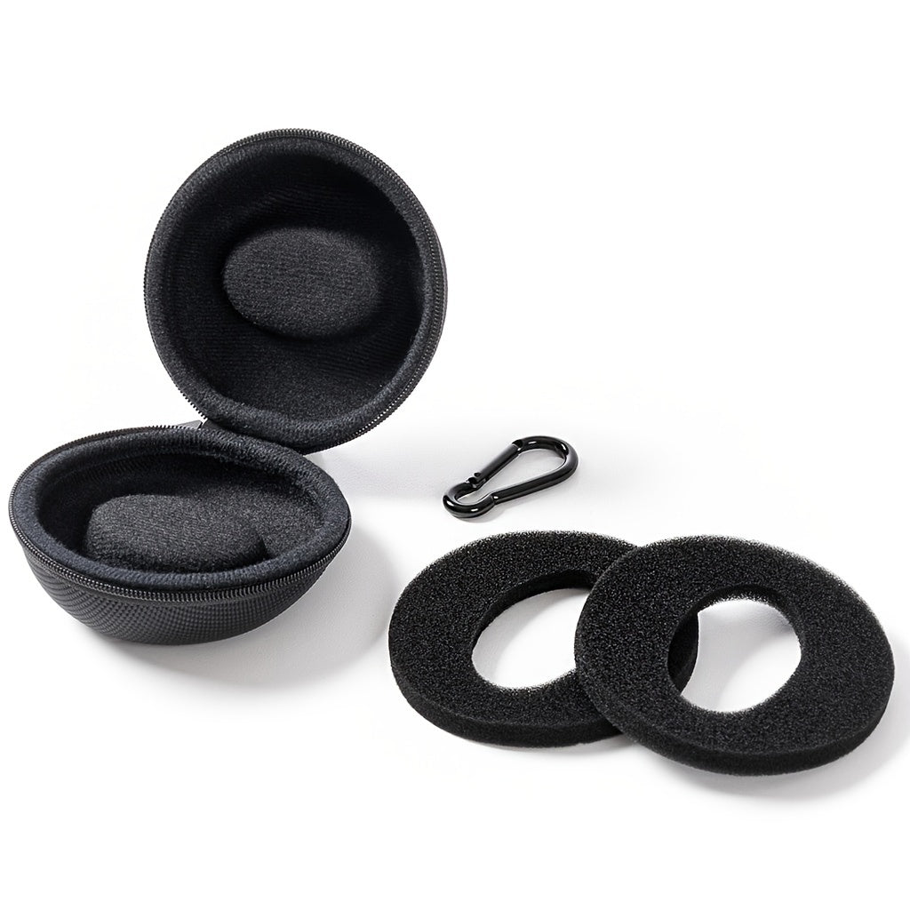 Travel Watch Storage Bag Zipper Round Mini Box Portable Case