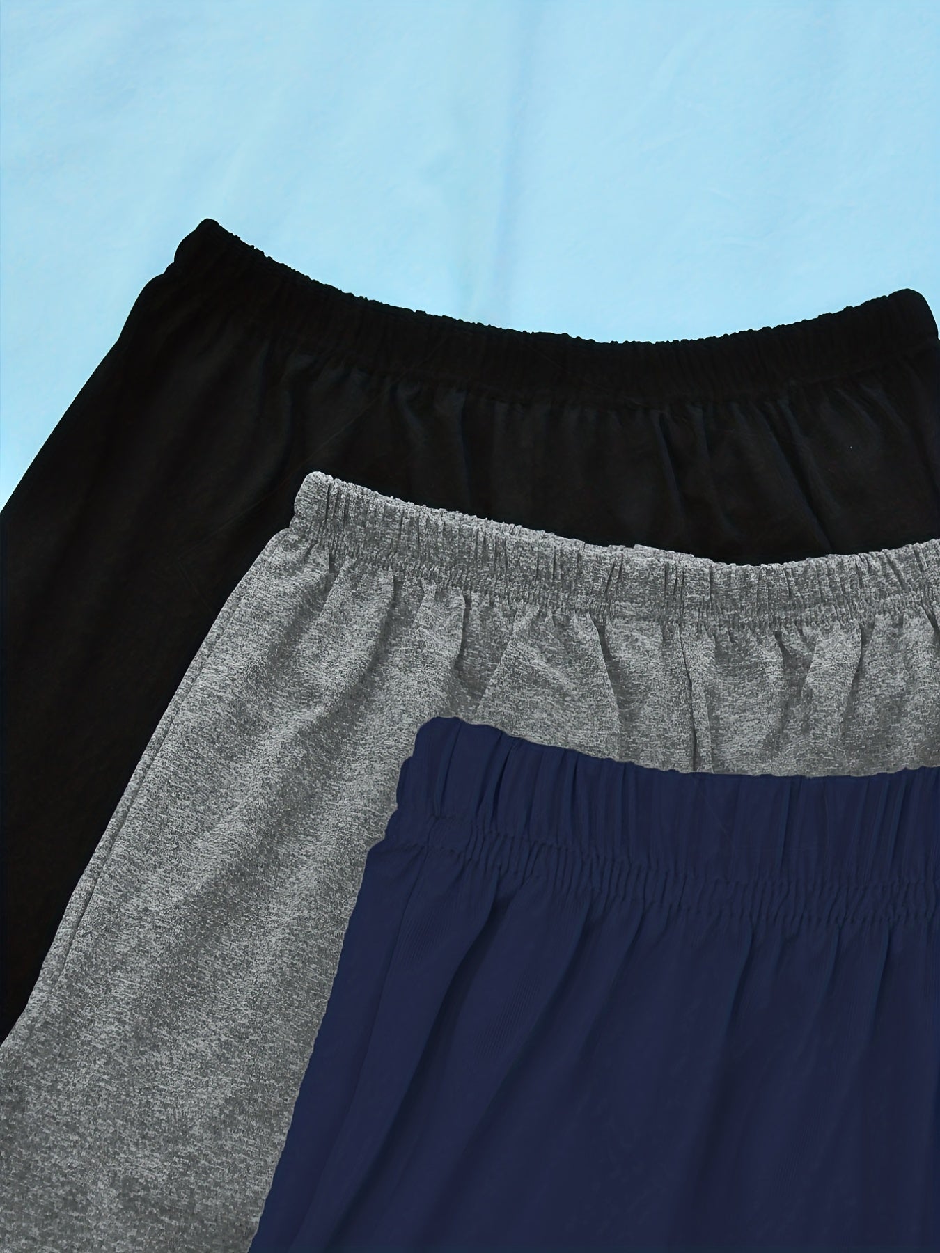 3 Pack Plus Size Pajama Bottoms Set Women's Plus Elastic Waist S