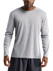 Sports Fitness Quick Drying Long Sleeved T-Shirt for Basketball Running
