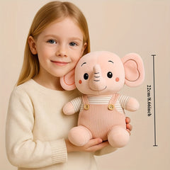 Elephant Plush Toy Doll Overalls Elephant Doll Gift Activity Gift