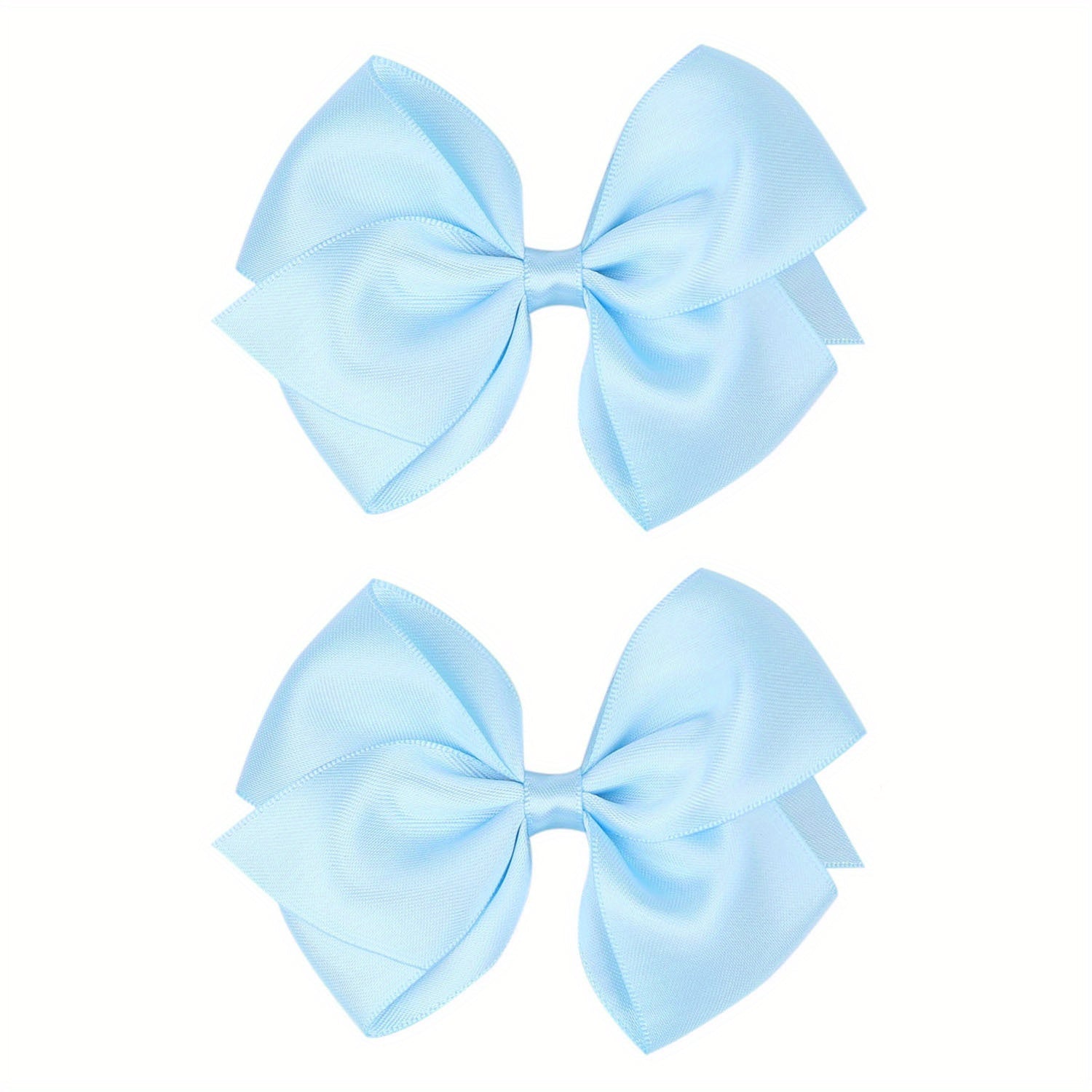 2pcs Satin Bow 10-16 Cm Headwear Princess Hair Accessories for Party