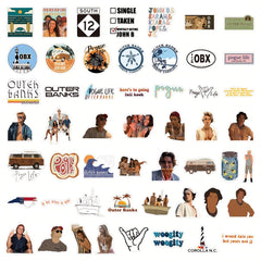101pcs Waterproof Vinyl Party Stickers for Phone Laptop