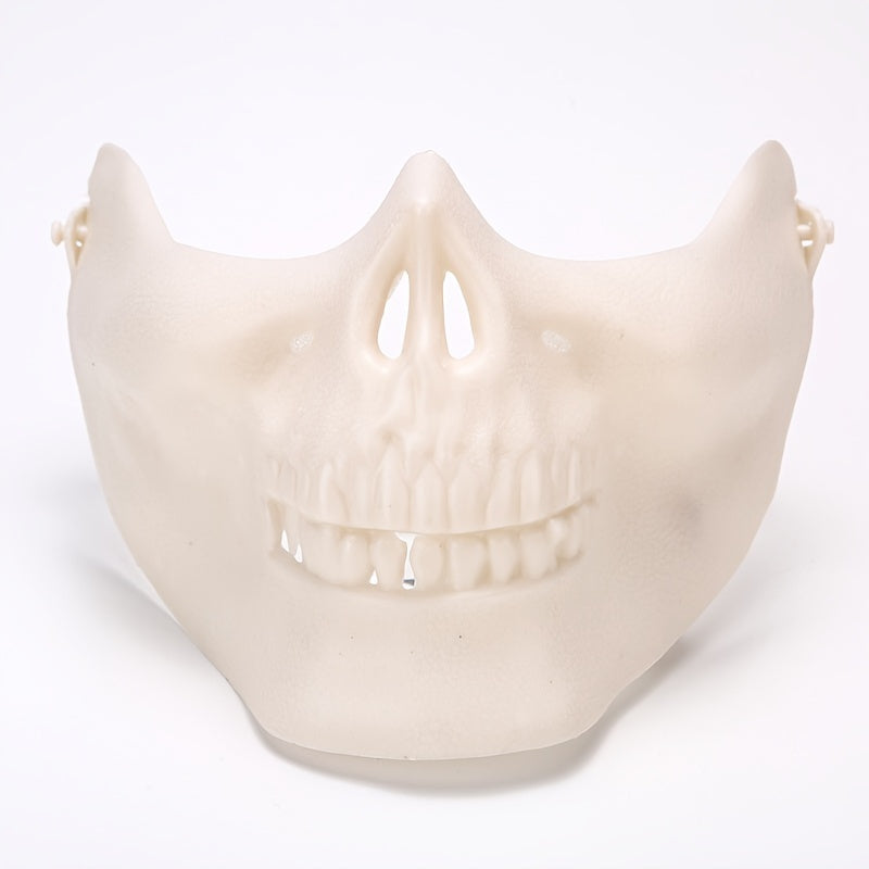 Halloween Skull Half Face Mask Stage Show Horror Ghost Mask