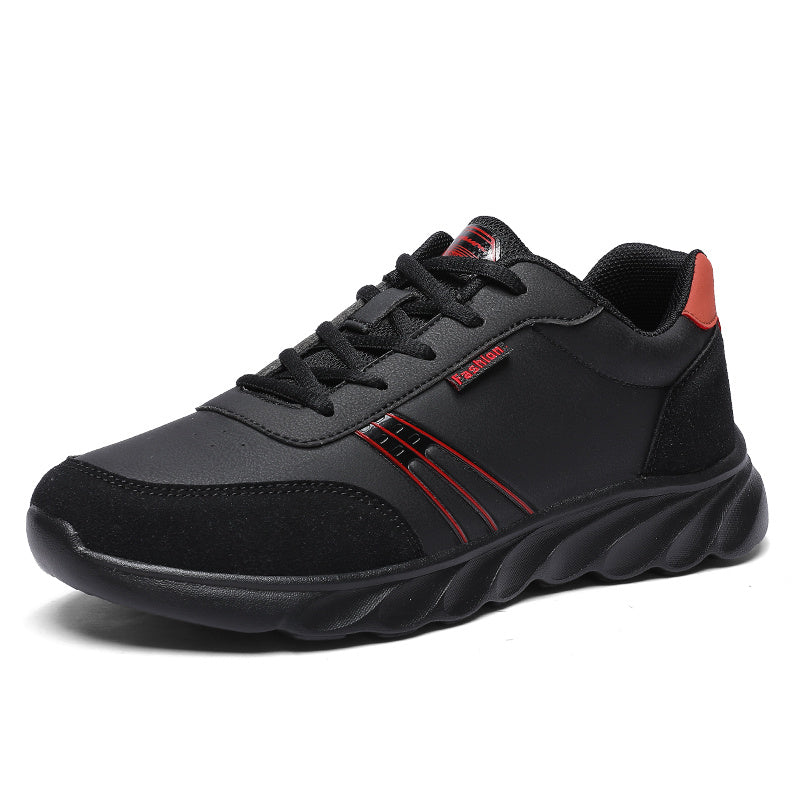 Men's Casual Low Top Sneakers Anti Slip Lace Up Shoes
