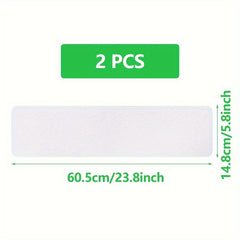 2pcs Non Slip Stair Tape for Wooden Steps Indoor/Outdoor