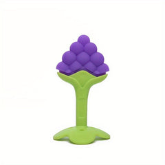 Soft Fruit Teether Silicone Soothing Teething Toy