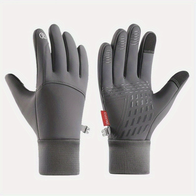 Winter Sports Velvet Gloves Non-slip Touch Screen Cycling Cold