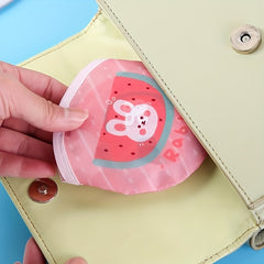 Mini Cartoon Round Fan Portable Handheld Fan
