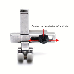 Adjustable Zipper Presser Foot for Industrial Sewing