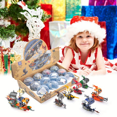 12pcs Pirate Army Building Block Gashapon Toy Children's Gift
