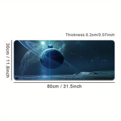 Planet Starry Sky Large Gaming Mouse Pad