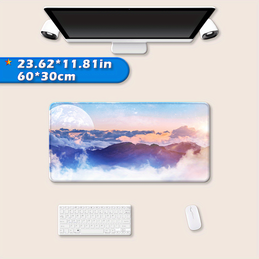 Fantasy Series Rubber Mouse Pad Non-slip Washable Desktop Mat