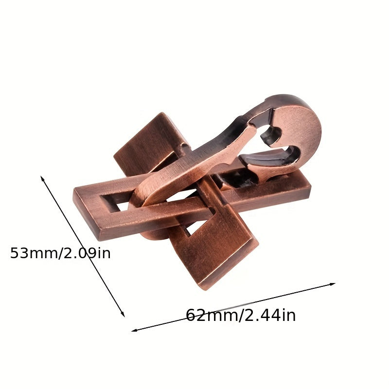 Challenging Luban Lock Puzzle Toy