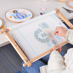 Beech Wood Tapestry Scroll Embroidery Frame Quilting Stitching Frame
