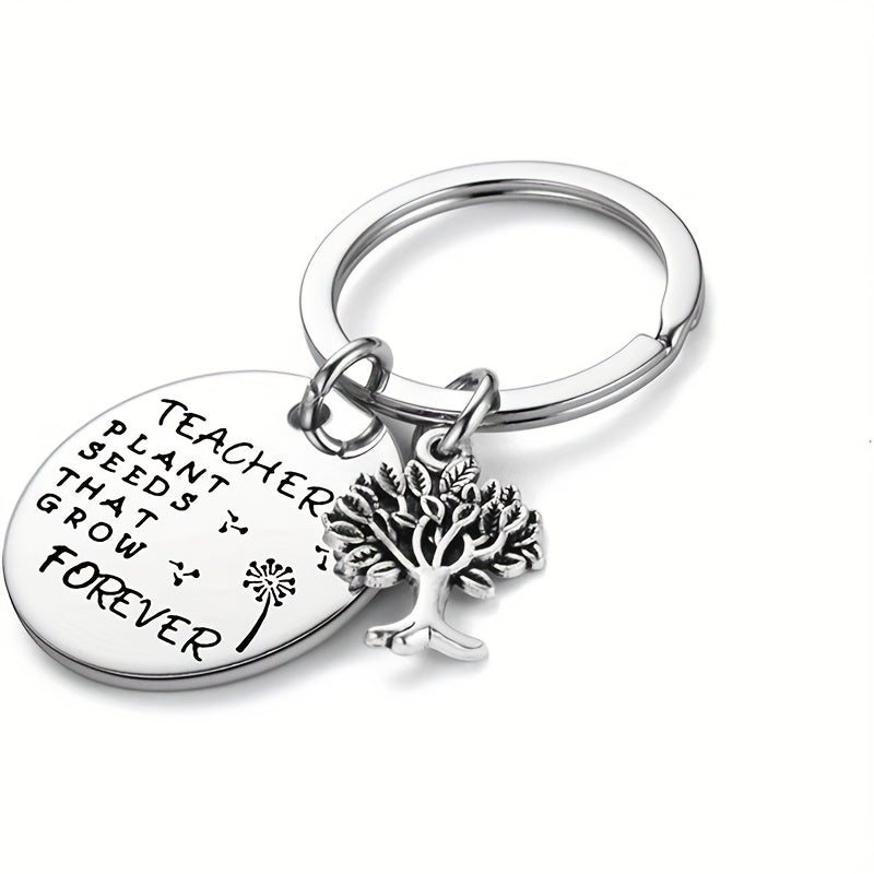 Teacher Keychain Thank You For Teacher Key Rings