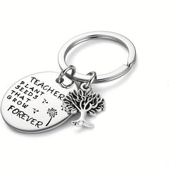 Teacher Keychain Thank You For Teacher Key Rings