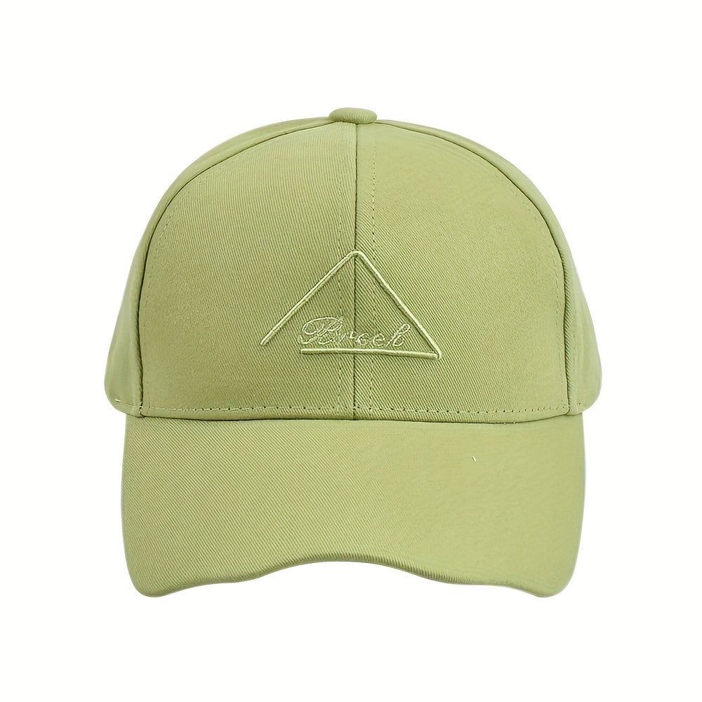 Embroidered Wave Front Brim Baseball Cap for Party