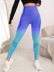 Gradient Seamless Yoga Pants High Waist Leggings