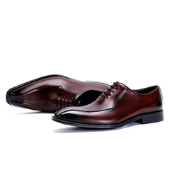 FARWARWO Classic Oxford Shoes Formal Business Dress Shoes