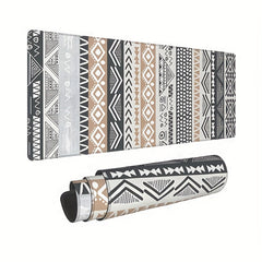 Boho Large Mouse Pad Office Desk Accessory Geometric Art