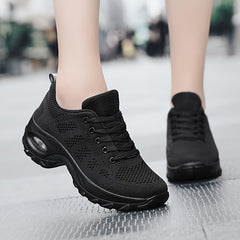 Women's Air Cushion Athletic Running Shoes Comfortable Mesh Sneakers