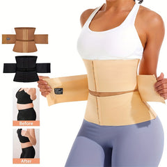 Front Buckle Waist Trainer Tummy Wrap Slim Girdle Belt