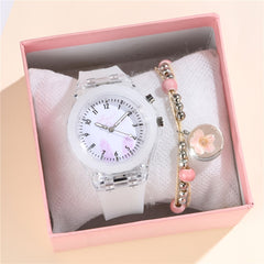 Girl Luminous Silicone Watch Bracelet