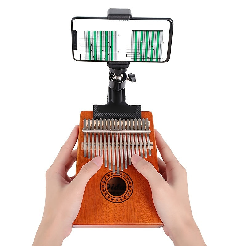 360 Degree Rotation Phone Stand for Guitars Kalimbas Ukuleles