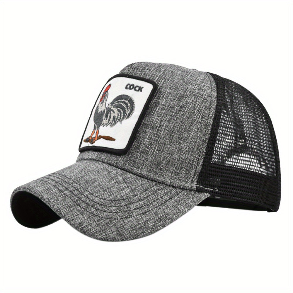 Animal Print Baseball Cap Sun Visor Trucker Hat for Running Golf Beach