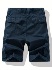 Men's Cargo Shorts with Flap Pockets