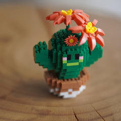300pcs Cactus Building Blocks Mini Ornament Birthday