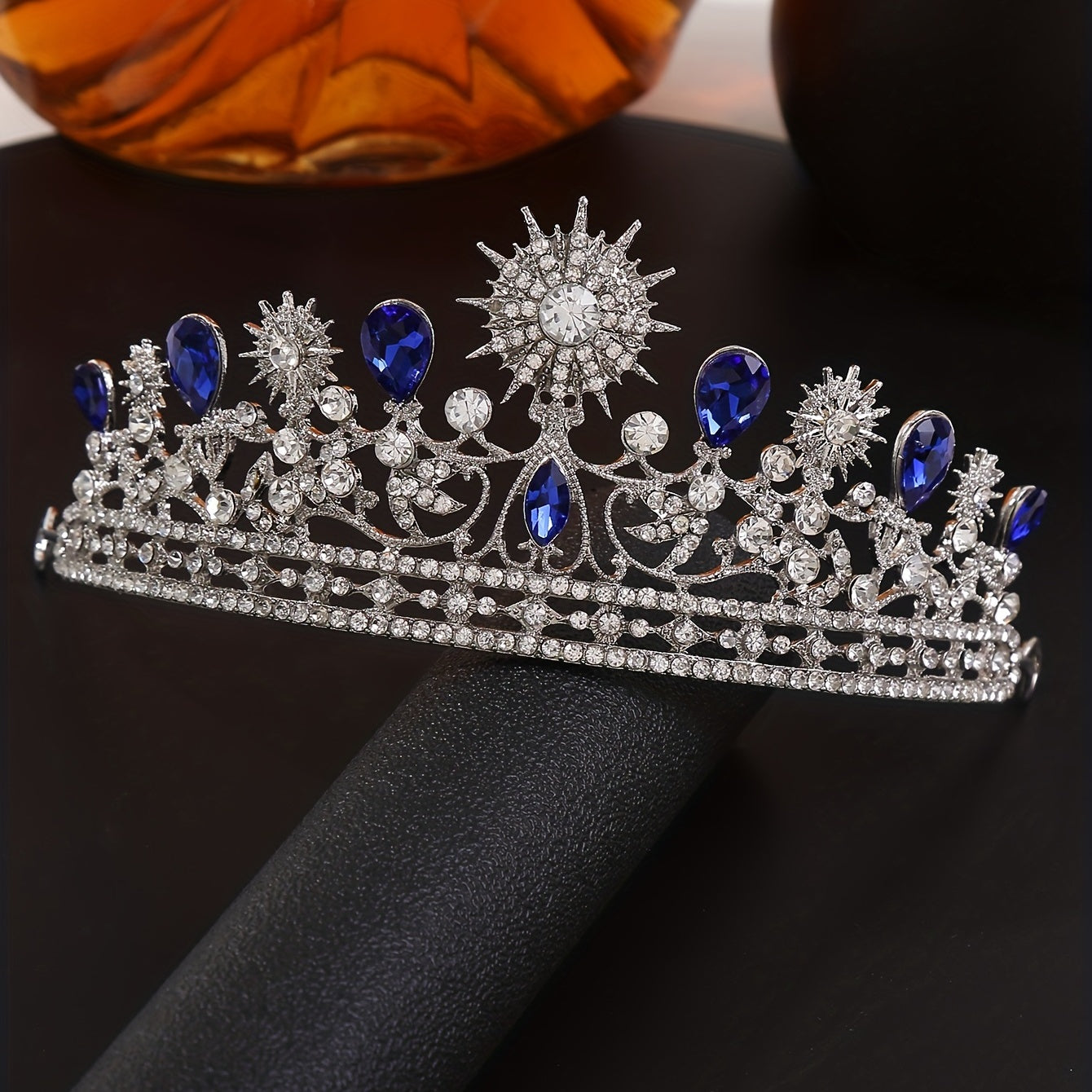 Bridal Rhinestone Crown Headband Wedding Hair Accessories
