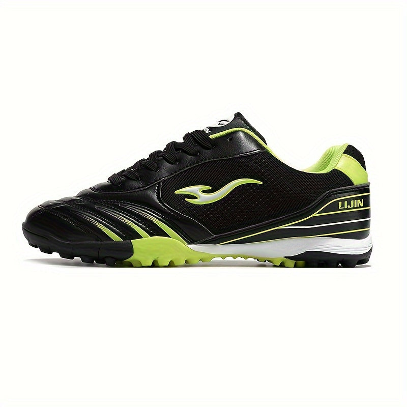 Men's Turf Football Boots Anti skid Breathable Lace Up Soccer Cleats