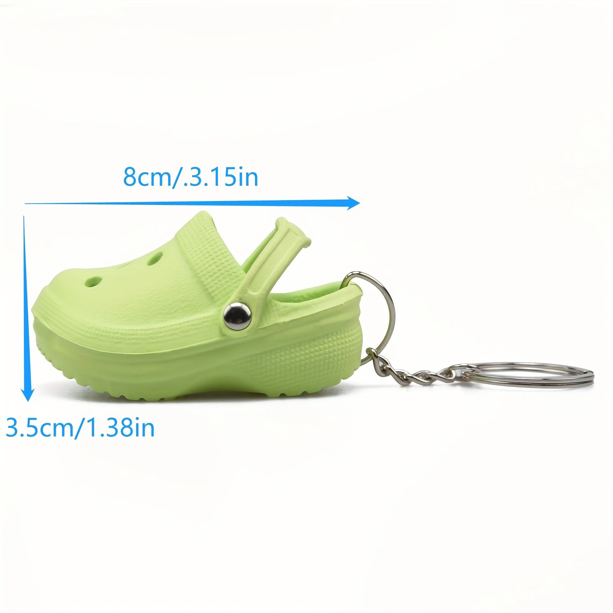 Cartoon Shoe Keychain Colorful Bag Charm Keyring