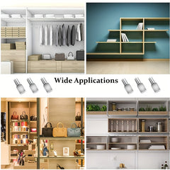 Cabinet Shelf Pegs Kitchen Shelf Clips Bracket Support Pegs - 20 40 80pcs