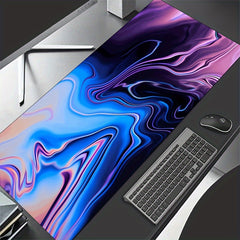 Marble Pattern Anime Gaming Mouse Pad, Anti Slip Rubber, Soft Table Mat