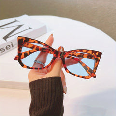 Cat Eye Vintage Ladies Stylish Oversized Sunglasses Sun Protection