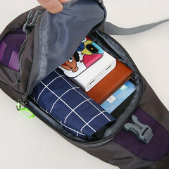 Waterproof Chest Bag with Bottle Holder for Outdoor Activities
