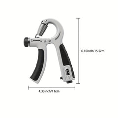 Adjustable Hand Gripper Strength Trainer with Counting