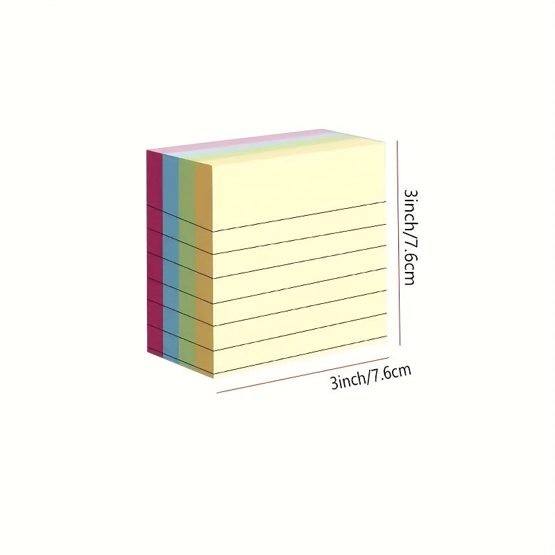 100sheets Plaid Sticky Notes Book for Students Office Adult