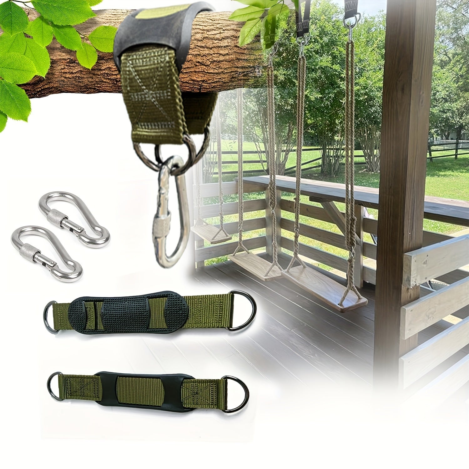 Thickened Fabric Non-slip Strap for Outdoor Sports Fitness Climbing