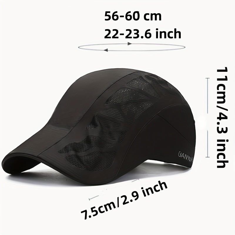 Men's Summer Baseball Cap Quick Dry Breathable Sun Hat