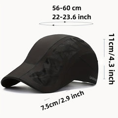 Men's Summer Baseball Cap Quick Dry Breathable Sun Hat
